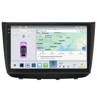 Штатная магнитола Lesko для Mercedes-Benz Vito II (W639) Рестайлинг 2010-2014 экран 10" 4/64 QLED CarPlay 4G Wi-Fi GPS 360 Prime