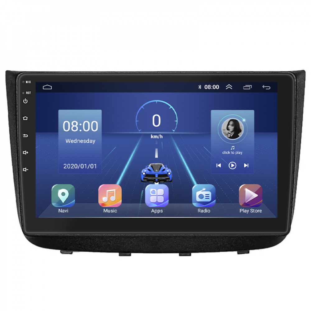 Штатная магнитола Lesko для Mercedes-Benz Vito II (W639) Рестайлинг 2010-2014 экран 10" 2/32Gb 4G Wi-Fi GPS Top