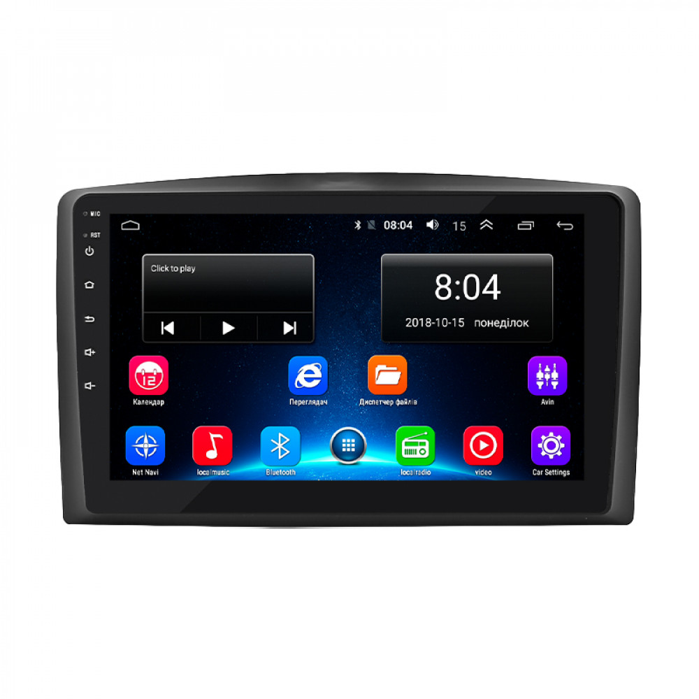 Штатная магнитола Lesko для Mercedes-Benz Vito III (W447) 2014-н.в. экран 10" 2/32Gb Wi-Fi GPS Base