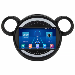 Штатная магнитола Lesko для MINI Countryman I 2010-2016 экран 9" 4/64Gb 4G Wi-Fi GPS Top