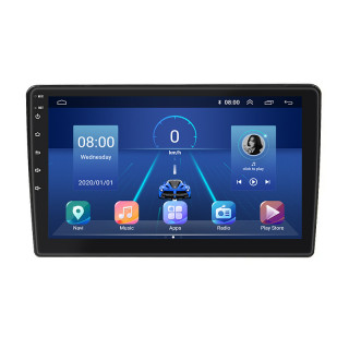 Штатная магнитола Lesko для Mitsubishi ASX I Рестайлинг 2012-2016 экран 10" 4/64Gb 4G Wi-Fi GPS Top