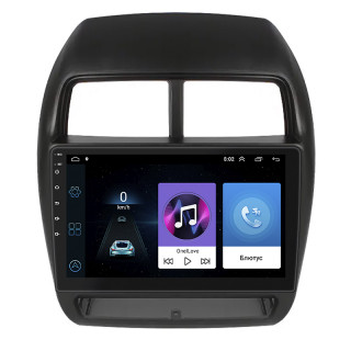 Штатная магнитола Lesko для Mitsubishi ASX I Рестайлинг 3 2020-н.в. экран 10" 1/16Gb Wi-Fi GPS Base