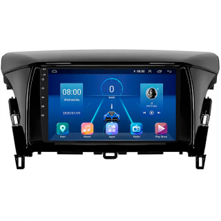 Штатная магнитола Lesko для Mitsubishi Eclipse Cross I Рестайлинг 2020-н.в. экран 9" 6/128Gb 4G Wi-Fi GPS Top