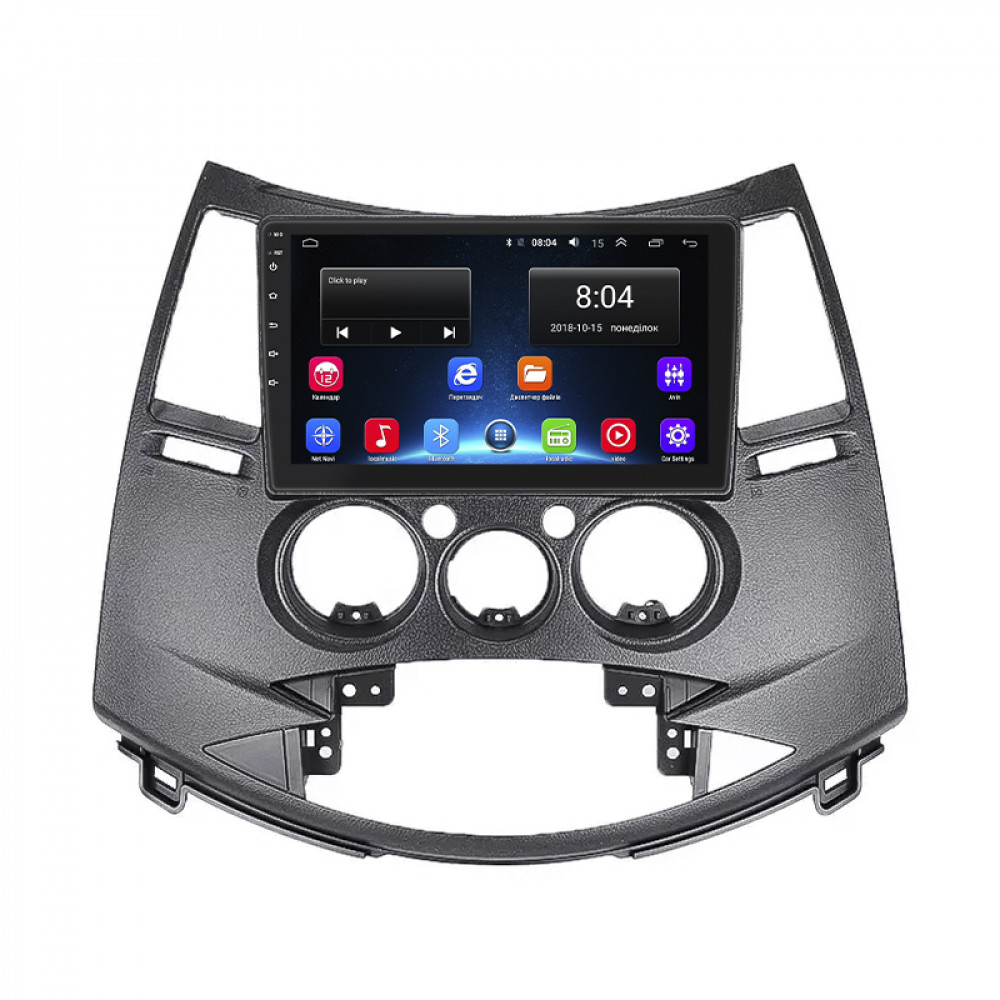 Штатная магнитола Lesko для Mitsubishi Grandis  2003-2011 экран 9" 2/32Gb Wi-Fi GPS Base