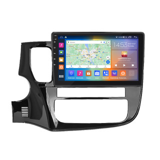 Штатная магнитола Lesko для Mitsubishi Outlander III 2012-2015 экран 10" 2/32Gb CarPlay 4G Wi-Fi GPS Prime