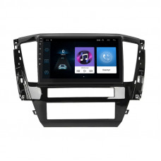 Штатная магнитола Lesko для Mitsubishi Pajero Sport III Рестайлинг 2019-н.в. экран 10" 1/16Gb Wi-Fi GPS Base