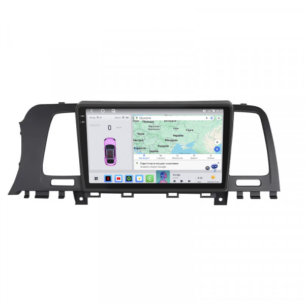 Штатная магнитола Lesko для Nissan Murano II (Z51) Рестайлинг 2010-2012 экран 9" 4/64 QLED CarPlay 4G Wi-Fi GPS 360 Prime