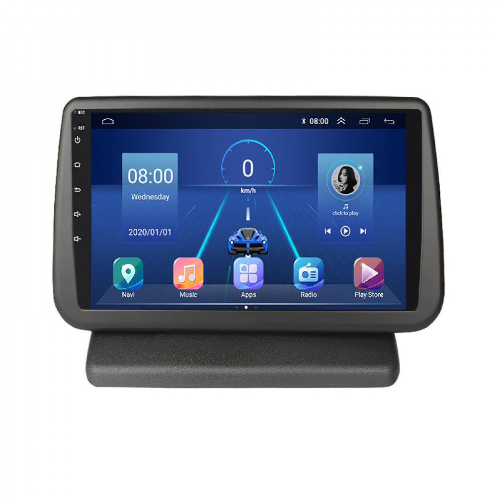 Штатная магнитола Lesko для Nissan Note I 2005-2008 экран 9" 2/32Gb 4G Wi-Fi GPS Top