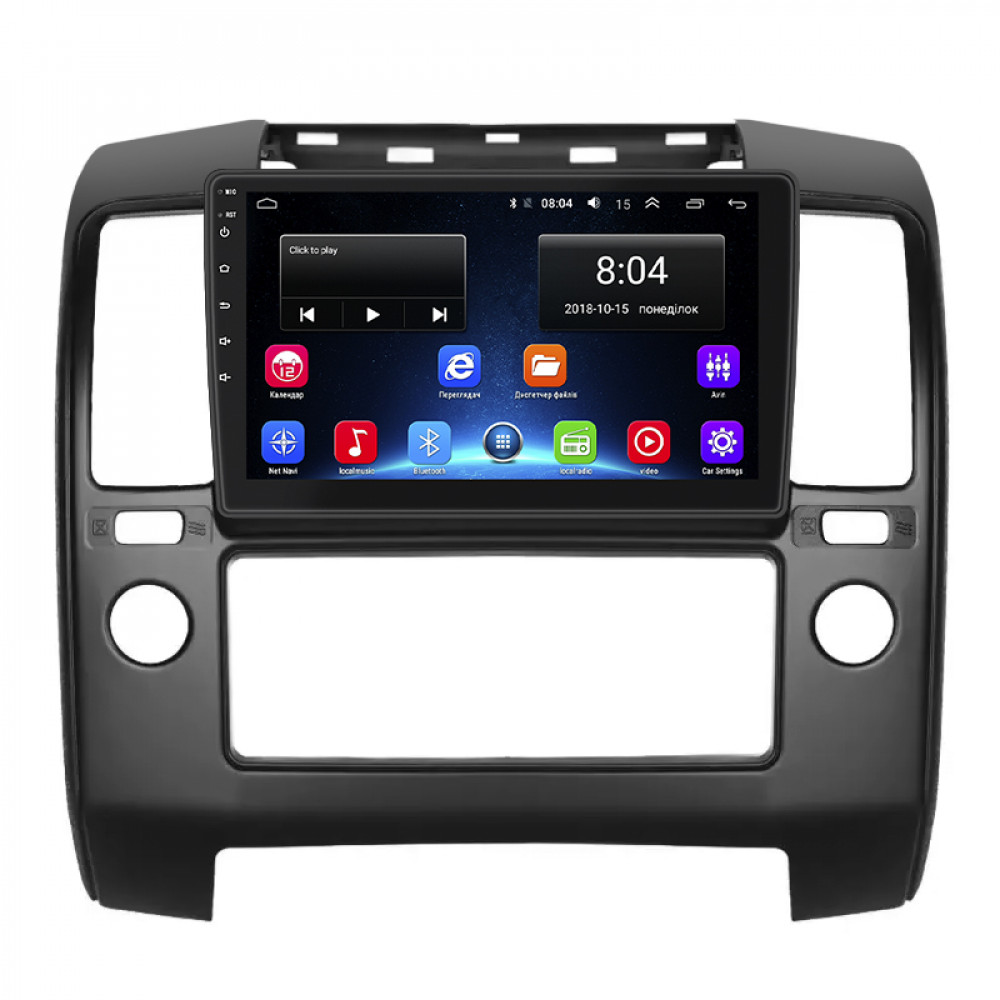 Штатная магнитола Lesko для Nissan Pathfinder III 2004-2010 экран 9" 2/32Gb Wi-Fi GPS Base