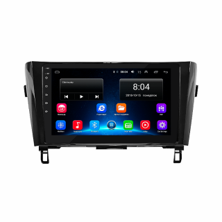 Штатная магнитола Lesko для Nissan Qashqai II Рестайлинг 2017-н.в. экран 10" 2/32Gb Wi-Fi GPS Base