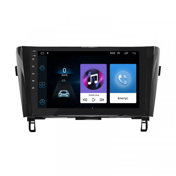 Штатная магнитола Lesko для Nissan Rogue II Рестайлинг 2016-2020 экран 10" 1/16Gb Wi-Fi GPS Base