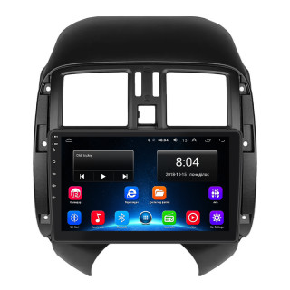 Штатная магнитола Lesko для Nissan Sunny N17 2012-2014 экран 9" 2/32Gb Wi-Fi GPS Base
