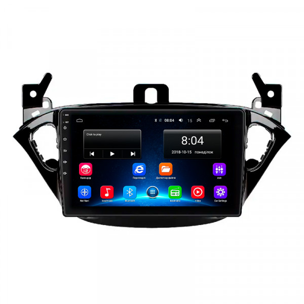 Штатная магнитола Lesko для Opel Adam I 2013-2019 экран 9" 2/32Gb Wi-Fi GPS Base