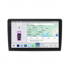 Штатная магнитола Lesko для Opel Corsa D Рестайлинг II 2011-2014 экран 9" 4/64 QLED CarPlay 4G Wi-Fi GPS 360 Prime