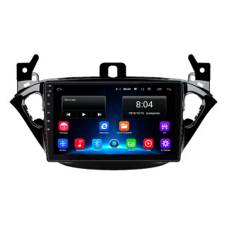 Штатная магнитола Lesko для Opel Corsa E 2014-2019 экран 9" 2/32Gb Wi-Fi GPS Base