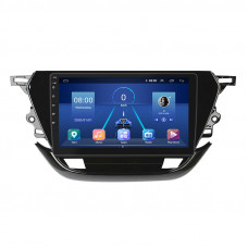 Штатная магнитола Lesko для Opel Corsa F 2019-н.в. экран 9" 2/32Gb 4G Wi-Fi GPS Top