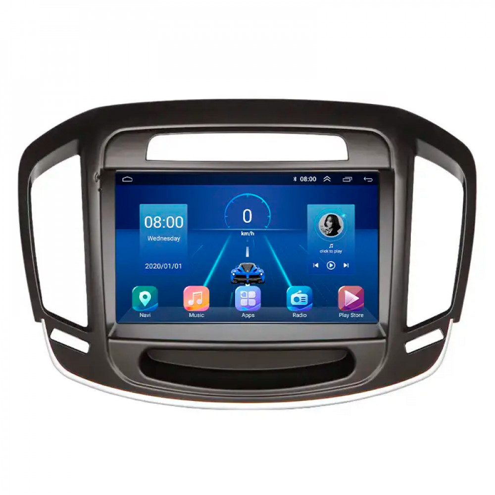 Штатная магнитола Lesko для Opel Insignia I Рестайлинг 2013-2017 экран 9" 6/128Gb 4G Wi-Fi GPS Top