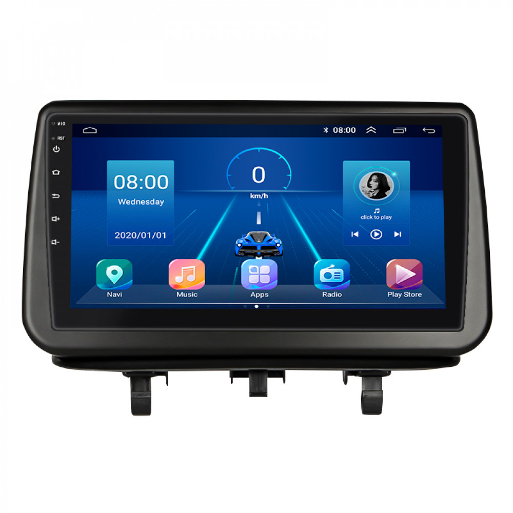 Штатная магнитола Lesko для Opel Meriva B 2010-2014 экран 9" 4/64Gb 4G Wi-Fi GPS Top