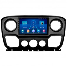 Штатная магнитола Lesko для Opel Movano B 2010-2019 экран 10" 6/128Gb 4G Wi-Fi GPS Top