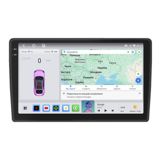 Штатная магнитола Lesko для Opel Zafira B 2005-2008 экран 9" 4/64 QLED CarPlay 4G Wi-Fi GPS 360 Prime