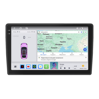 Штатная магнитола Lesko для Opel Zafira B Рестайлинг 2008-2014 экран 9" 4/64 QLED CarPlay 4G Wi-Fi GPS 360 Prime