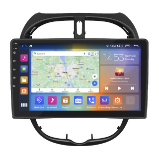 Штатная магнитола Lesko для Peugeot 206  1998-2012 экран 9" 2/32Gb CarPlay 4G Wi-Fi GPS Prime