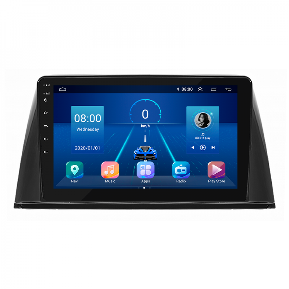 Штатная магнитола Lesko для Peugeot 308 II 2013-2017 экран 10" 2/32Gb 4G Wi-Fi GPS Top