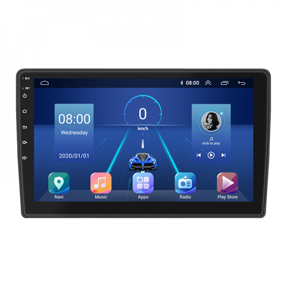 Штатная магнитола Lesko для Peugeot Boxer II 2006-2011 экран 9" 6/128Gb 4G Wi-Fi GPS Top