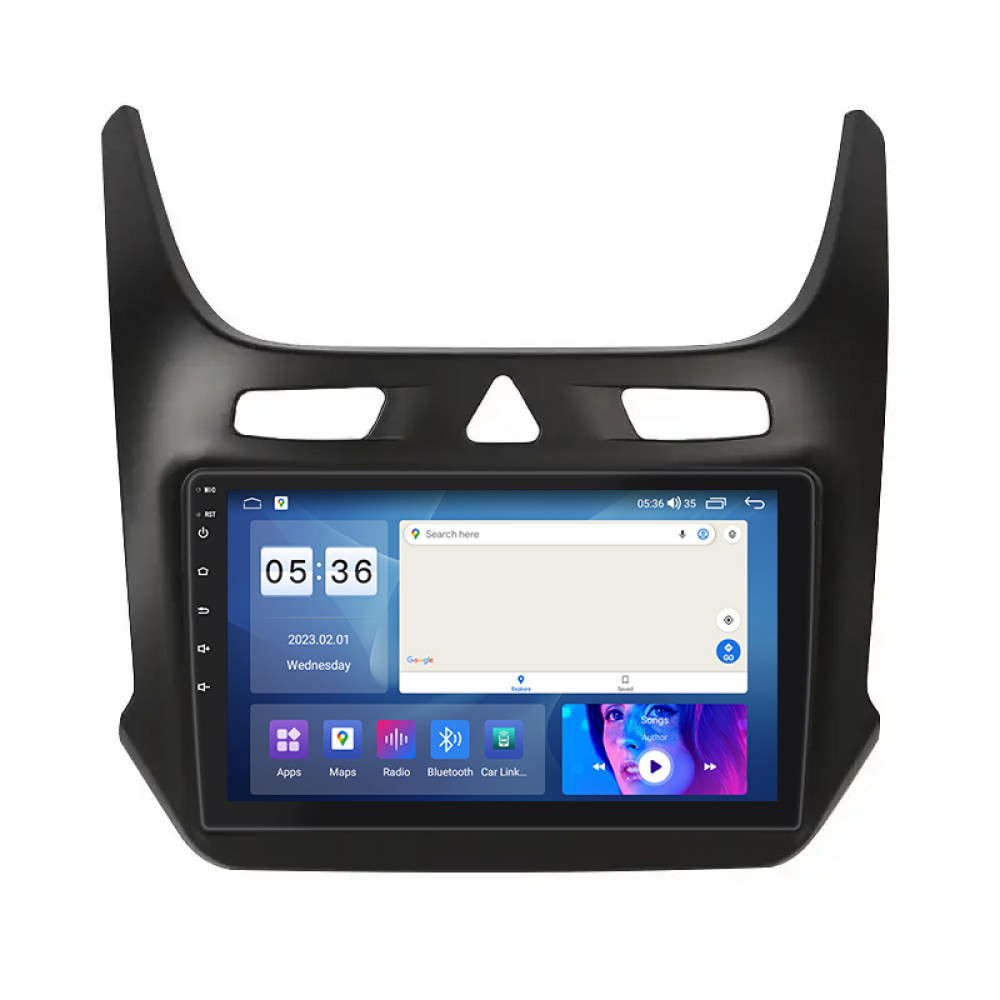 Штатная магнитола Lesko для Ravon R4  2016-2020 экран 9" 2/32Gb CarPlay 4G Wi-Fi GPS Prime