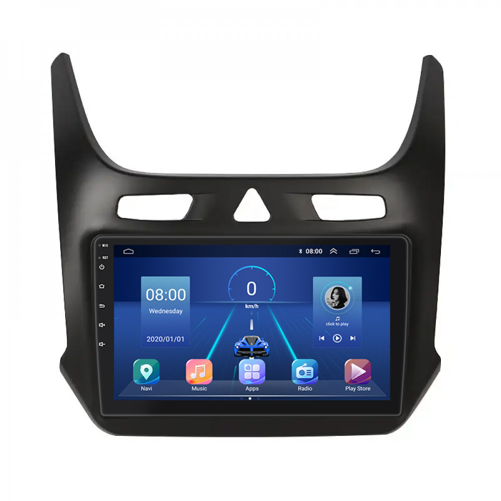 Штатная магнитола Lesko для Ravon R4  2016-2020 экран 9" 6/128Gb 4G Wi-Fi GPS Top