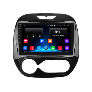 Штатная магнитола Lesko для Renault Captur I 2012-2017 экран 9" 2/32Gb 4G Wi-Fi GPS Top