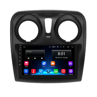 Штатная магнитола Lesko для Renault Lodgy  2012-н.в экран 9" 2/32Gb Wi-Fi GPS Base