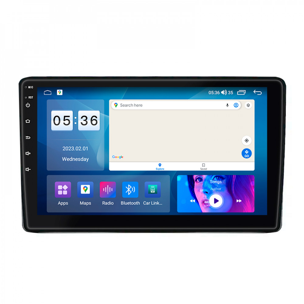 Штатная магнитола Lesko для SEAT Exeo  2008-2013 экран 9" 2/32Gb CarPlay 4G Wi-Fi GPS Prime