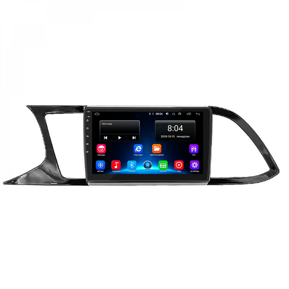 Штатная магнитола Lesko для SEAT Leon III 2012-2016 экран 9" 2/32Gb Wi-Fi GPS Base