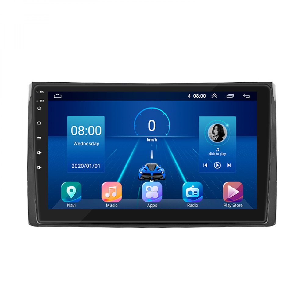 Штатная магнитола Lesko для Skoda Kodiaq I 2016-2021 экран 10" 6/128Gb 4G Wi-Fi GPS Top