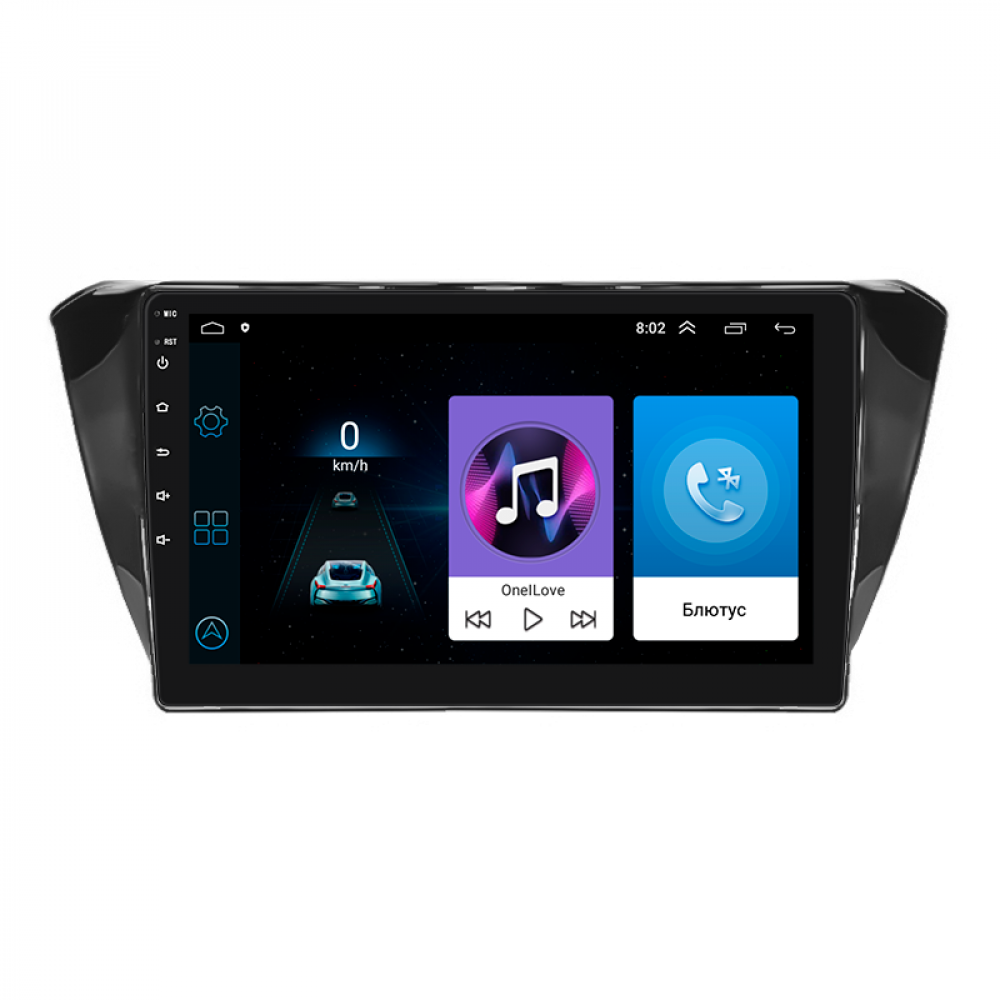 Штатная магнитола Lesko для Skoda Superb III Рестайлинг 2019-н.в. экран 10" 1/16Gb Wi-Fi GPS Base