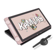 Графічний дисплей Huion Kamvas 13 (Gen 3) GS1333 pink, 13.3", 5080 LPI, 16384 levels, 1920x1080
