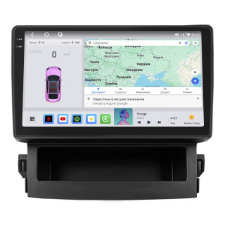 Штатная магнитола Lesko для Subaru Forester V 2018-2021 экран 9" 4/64 QLED CarPlay 4G Wi-Fi GPS 360 Prime