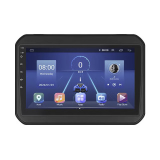 Штатная магнитола Lesko для Suzuki Ignis III Рестайлинг 2020-н.в. экран 9" 2/32Gb 4G Wi-Fi GPS Top