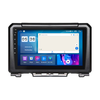 Штатная магнитола Lesko для Suzuki Jimny III Рестайлинг 1 2005-2012 экран 9" 4/64Gb CarPlay 4G Wi-Fi GPS Prime