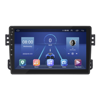 Штатная магнитола Lesko для Suzuki Splash I 2008-2012 экран 9" 2/32Gb 4G Wi-Fi GPS Top