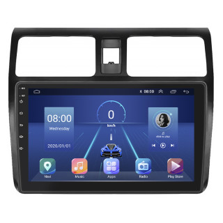 Штатная магнитола Lesko для Suzuki Swift III 2004-2011 экран 10" 2/32Gb 4G Wi-Fi GPS Top
