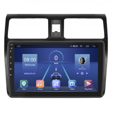 Штатная магнитола Lesko для Suzuki Swift III 2004-2011 экран 10" 6/128Gb 4G Wi-Fi GPS Top