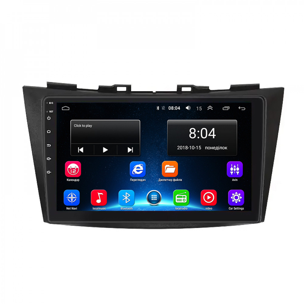 Штатная магнитола Lesko для Suzuki Swift IV 2011-2013 экран 9" 2/32Gb Wi-Fi GPS Base