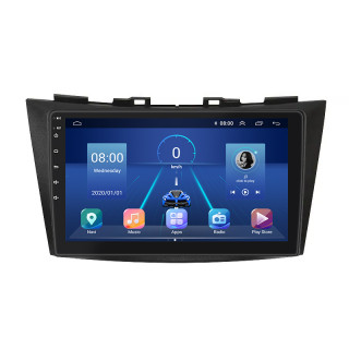 Штатная магнитола Lesko для Suzuki Swift IV 2011-2013 экран 9" 6/128Gb 4G Wi-Fi GPS Top