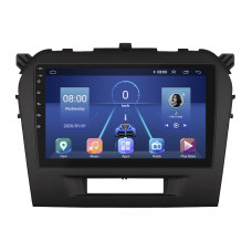 Штатная магнитола Lesko для Suzuki Vitara II 2014-2019 экран 9" 2/32Gb 4G Wi-Fi GPS Top