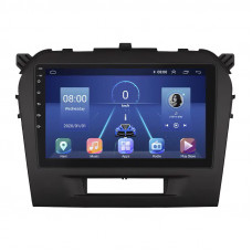 Штатная магнитола Lesko для Suzuki Vitara II Рестайлинг 2018-н.в. экран 9" 6/128Gb 4G Wi-Fi GPS Top