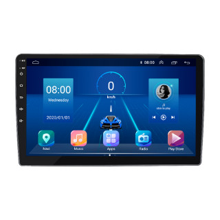 Штатная магнитола Lesko для Suzuki XL7  2007-2009 экран 10" 2/32Gb 4G Wi-Fi GPS Top