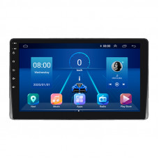 Штатная магнитола Lesko для Toyota 4Runner IV 2002-2005 экран 9" 4/64Gb 4G Wi-Fi GPS Top