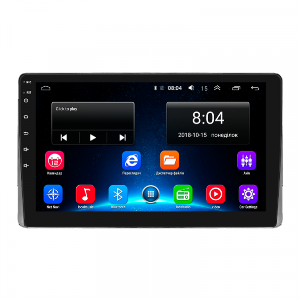 Штатная магнитола Lesko для Toyota 4Runner IV Рестайлинг 2005-2009 экран 9" 2/32Gb Wi-Fi GPS Base